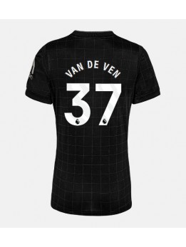 Tottenham Hotspur Micky van de Ven #37 Replika Borta Kläder Dam 2025-26 Kortärmad